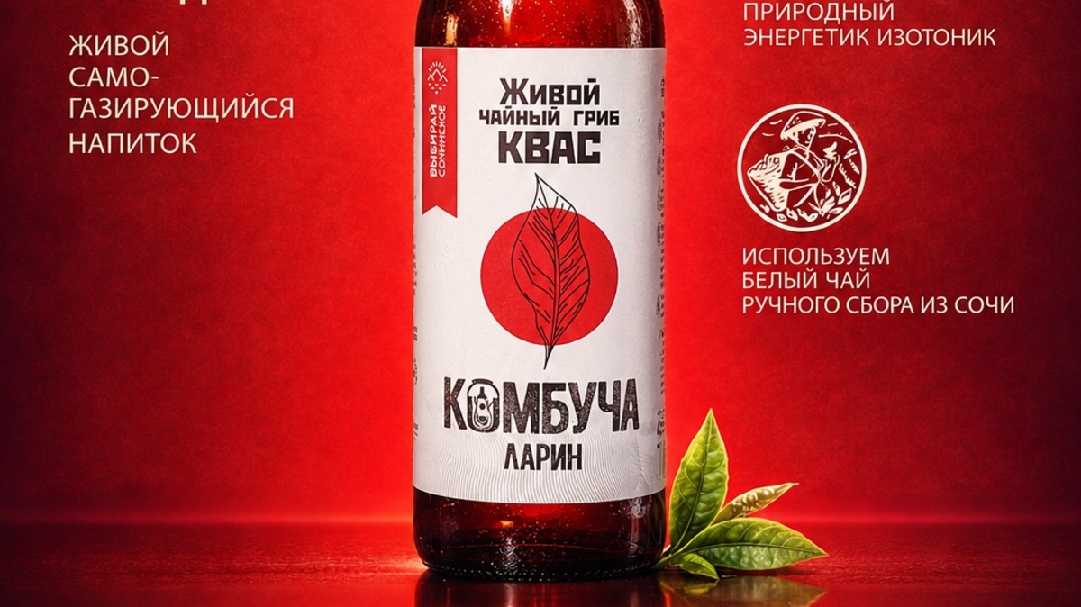 Комбуча ЛАРИН на Ozon